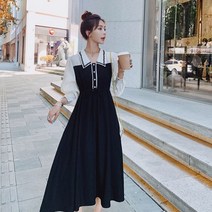 원피스 여자 아나운서 기상캐스터 결혼식 J189 면접 여사친 하객대행 소개팅 가을코디