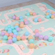 볼풀 놀이장 100pcs 환경 색깔 연약한 플라스틱 공 파 수영장 옥외 아이들의 운동장 물자 바다 Pe 장난감 T4u0, [01] A