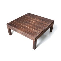 조립식 평상 마루 베란다 야외테라스 만들기 정원가구, 길이 100높이 63 cm 격자 울타리 조각