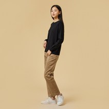 [JAJU/자주] 여 코듀로이 스트레이트핏 팬츠_베이지