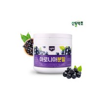 산들약초 동결건조 아로니아 분말 300g x1통 폴란드산