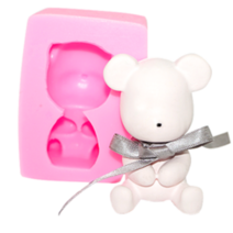 [드그라쎄] 비누 석고방향제 실리콘몰드 C_, 03.손모은 베어브릭