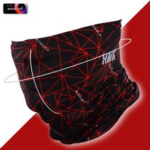 지원군몰 AEROCOOL 국산 쿨 멀티스카프 여름용 얼굴 자외선차단 쿨 넥워머, 페인팅-레드