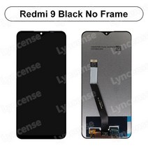 디스플레이 스크린 터치 디지타이저 교체용 부품 레드미 9A LCD M2006C3LG 9C, 한개옵션1, 01 9 NO Frame