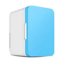 미니냉장고 음료수냉장고 술장고 8L 미니 냉장고 자동차 홈 소형, 01 blue, [01] blue