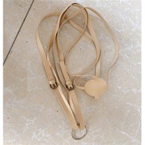 PU 가죽 식물 행거 걸이식 화분 화분 홀더 실내 식물 선인장 다육이 웨딩 홈 장식, 09 round adjust khaki