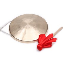 꽹가리 사물놀이 한울림국악기 풍물 풍물놀이 국악기, 28cm 꽹과리 + 징과 망치