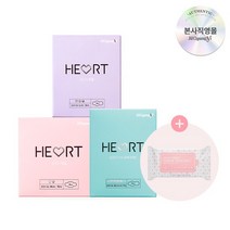 [질경이] 마음생리대 3팩 중형 + 대형+ 오버나이트 + 페미닌티슈, 없음, 상세설명 참조