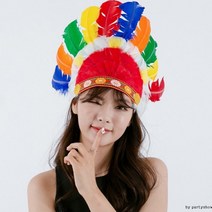 인디언추장모자 일반 파티용품 의상소품 행사 할로윈