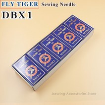 자수 기계 도구 100PCS DBX1 플라이 타이거 재봉틀 바늘 산업 1 Lockstitch 96x1 JUKI 형제 가수 CONSEW 액, 10 Size 19 - 120
