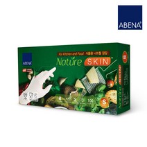 ABENA 식품용 니트릴장갑 DK550KF (100매), L