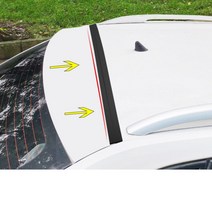 해외 직배송 자동차 트렁크 선루프 틈새 씰 고무 몰딩 씰링 스트립 테이프 3M 스티커 SUV 해치백 세단 먼지 유입 방지 검수 출고, C.블랙 (세단 전용) 1.5M