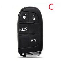 스마트키 자동차키 복사복제 애프터마켓 교체 원격 스마트 키 쉘 피아트 339, 10개, c