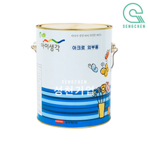삼화 아이생각 아크로 외부용 (4L), 무광, 백색