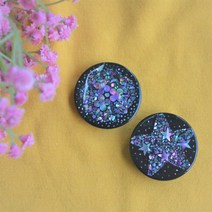 창의력 집중력 향상 힐링 체험 나만의 예쁘고 특별한 DIY 자개 공예 그립톡 만들기 키트, DIY 자개 그립톡 만들기 키트