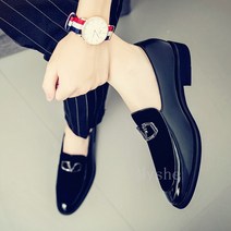 [Myshe]남자 패션 구두 영국 스타일 캐주얼 정장구두 Cow629PX05