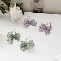 수학여행 사복코디용 리본 이어링 10대 주얼리 여자 웨딩 귓볼 20대