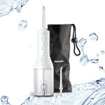 필립스 소닉케어 무선 파워플로서 3000 구강세정기 화이트