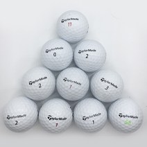 테일러메이드 화이트 2피스 3피스 A-급 로스트볼 30알 골프 라운딩용 물세척 창고직영 로스트볼 샵
