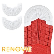 RENOVIE 신발밑창보강 아웃솔 패드 조던 1 덩크, 235-245, 화이트