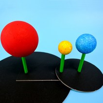 지구와달의 운동모형(삼구의)(2)(1인/4인), 4인용