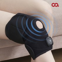 오아 바디스팟knee EMS 저주파 자극 무릎 안마기 무선 미니 어깨 마사지기 OMS-013BK