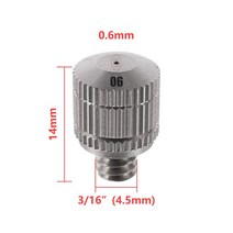 분무기 노즐 농약 충전식 충전 저압 분무 야외 냉각 시스템 316 인치 스프링클러 03mm 04mm 05mm 06mm, 6mm
