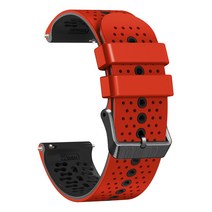 Suunto 9 5 PEAK 순토 스트랩 고무 방수 통기성 스포츠 손목 밴드 22mm 빠른 릴리스 시계줄, #10
