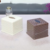 [오너클랜] 라탄 냅킨함 랜덤발송 테이블냅킨 냅킨홀더, 1