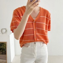 볼매샵 테크 호프하찌 반팔가디건