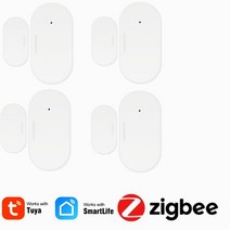 교육용 로봇 키트 Tuya 지그비 도어윈도우 센서 스마트 홈 자동화 키트 알람 원격 제어 스마트 라이프 앱 지그비 스마트 게이트웨이와 호환, [05] 5PCS