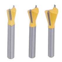 목공 라우터 비트 정확한 도브테일 텅스텐 합금 조정 가능한 깊이 내마모성 트리밍 모따기 산업용, 01 6x5 Slash 8