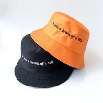 벙거지 버킷햇 여성 양동이 모자 수 놓은 양면 낚시모자뜨거운 판매 야외 낚시