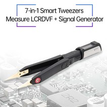 슈퍼 캐패시터 DT71 미니 디지털 핀셋 스마트 SMD 테스터 휴대용 LCR 다이오드 저항 커패시터 검사기 10KH, 한개옵션0