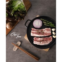 리빙아트 무쇠 그릴팬 (25cm), 상세페이지표기