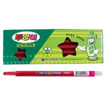 지구화학 투명이 낱색 색연필 1타12개입, 12개