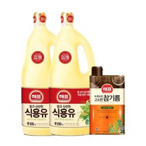 해표 식용유1.8리터 2입+해표 고소한참기름350ml, 1세트