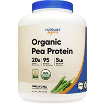 뉴트리코스트 완두콩 프로틴 무맛, 2268g, 1개