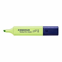 스테들러 파스텔 형광펜 364C-530(1-5mm 라임), 단품, 단품