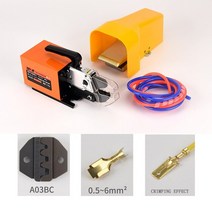 가정용제본기 책분철 스프링분철 6.0mm2 절연 케이블 와이어 터미널 크림 퍼 도구 am-10 공압 형 터미널 압착 기계 스프링제본기 타공기 5, a03bc
