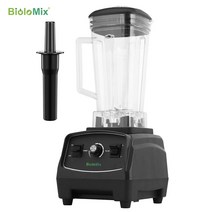 착즙기 레몬 과일 스퀴저 블렌더 소형 미니 믹서기 BPA 프리 3HP 2200W 튼튼한 상용 등급 믹서 쥬서 고출력 푸드 프로세서 아이스 스무디 바 블렌더블렌더, BLACK+AU 플러그