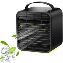 Air Conditioner Fan Portable Air Conditioner Fan Small Evaporative Air Cooler Personal Quiet Desk, 1개