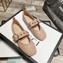 마켓A 유니크 포인트 메리제인 플랫 슈즈