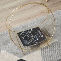 개성 크리에이티브 코너 사무실 바닥 모던한 미니멀리스트 다기능 간단한 책장 랙, gold