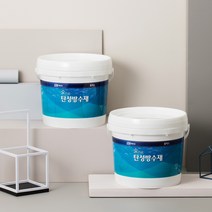KCC 옥상 방수페인트 숲으로탄성방수재 플러스 4KG/녹색 회색, (중도) 탄성방수재 회색 4KG