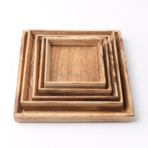 애쉬목 고급 백골 나무 정쟁반 5size, 1호