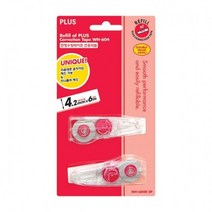 플러스 수정테이프리필 WH-604R 4.2x6