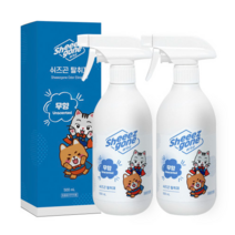 쉬즈곤 반려동물 냄새 제거 항균 탈취제 무향, 2개, 500ml