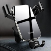 차량용 송풍구 스마트폰 핸드폰 거치대 K7 그랜져 모닝 투싼 캐스퍼 MQ4 아반떼CN7 GV70 올뉴말리부 LF쏘나타 SM5 더뉴K3 카니발KA4 코란도C 스파크, 블랙, 1개