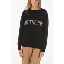Alberta Ferretti 울 블렌드 라이브 THE 핑크 스웨터 J094566051555